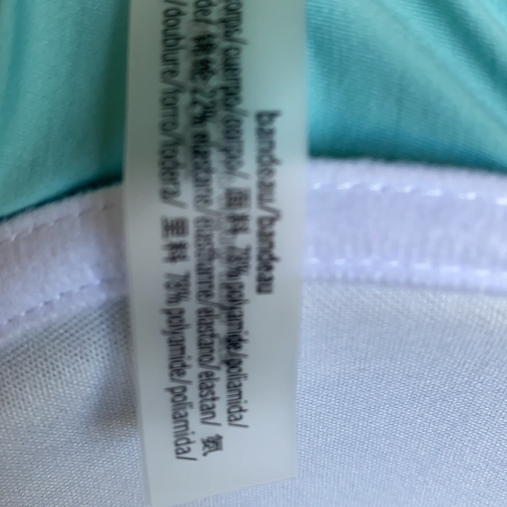 PINK VS bandeau push up swimsuit top Size M - Picture 5 of 6